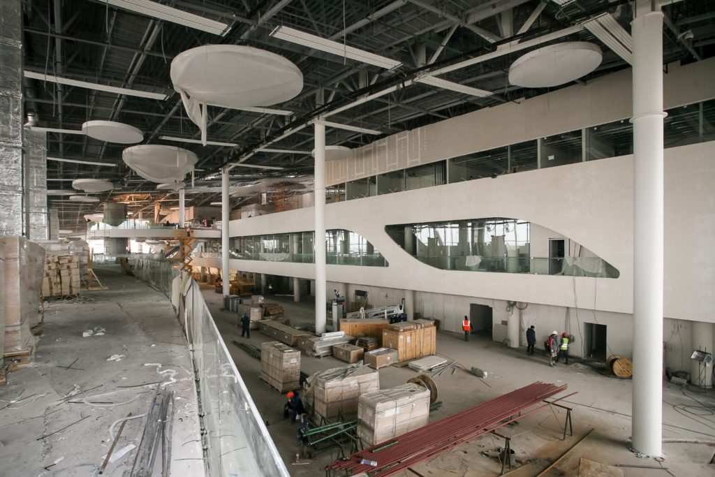 Строительство международного аэропорта Курумоч